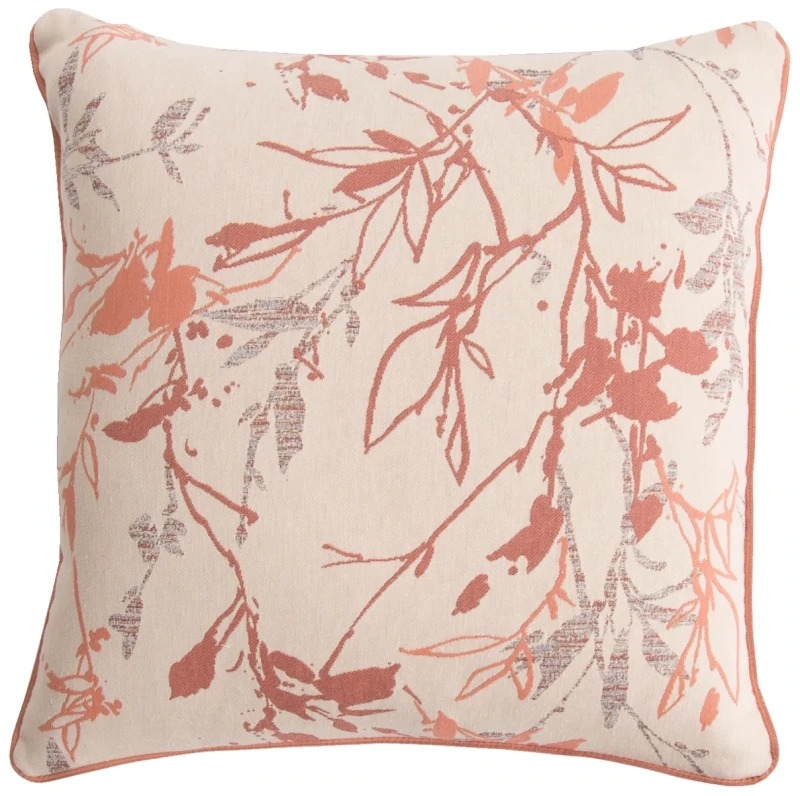 Poszewka dekoracyjna premium Dekora 45x45 cm botaniczna jasna