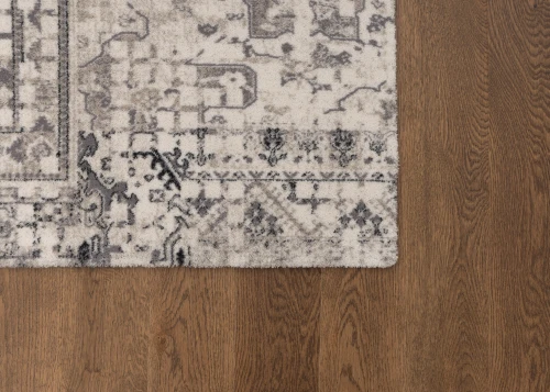 Dywan wełniany Agnella Agnus Avia biały (binding) wzór
