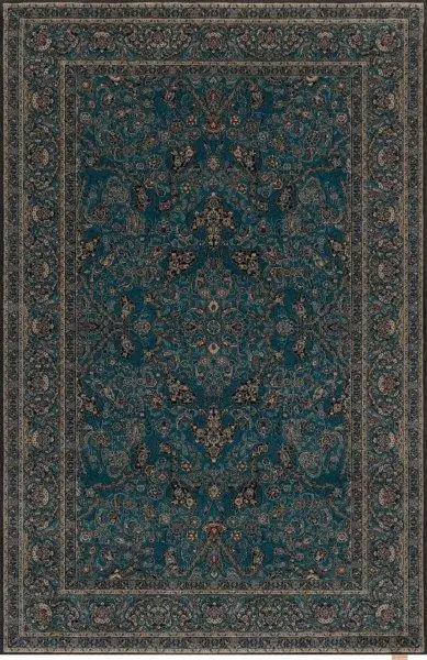 Dywan wełniany Agnella Calisia Antonina szmaragd (binding)