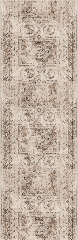 Chodnik wełniany Agnella Isfahan Hestia biały