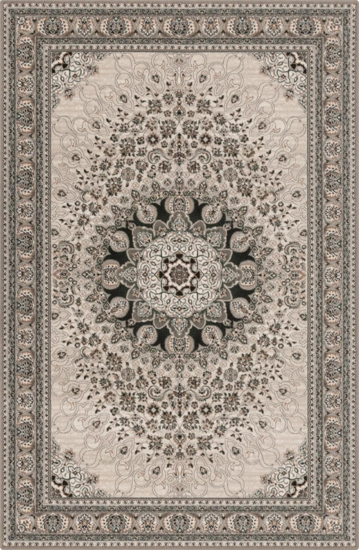 Dywan wełniany Agnella Isfahan Donata taupe