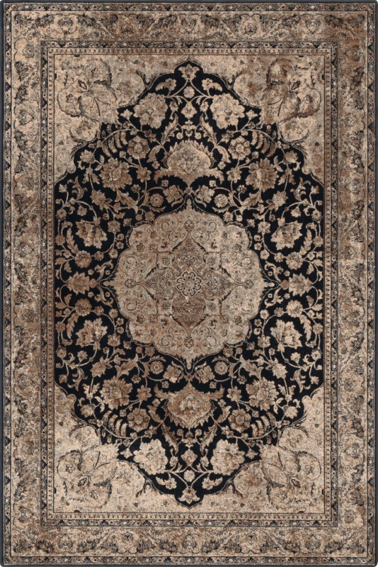Dywan wełniany Agnella Isfahan Hathor jasny beż