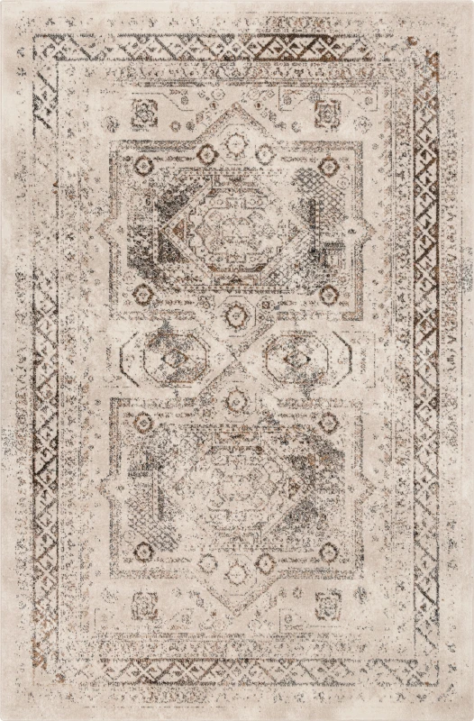 Dywan wełniany Agnella Isfahan Hestia biały