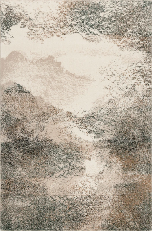 Dywan wełniany Agnella Isfahan Horizon biały