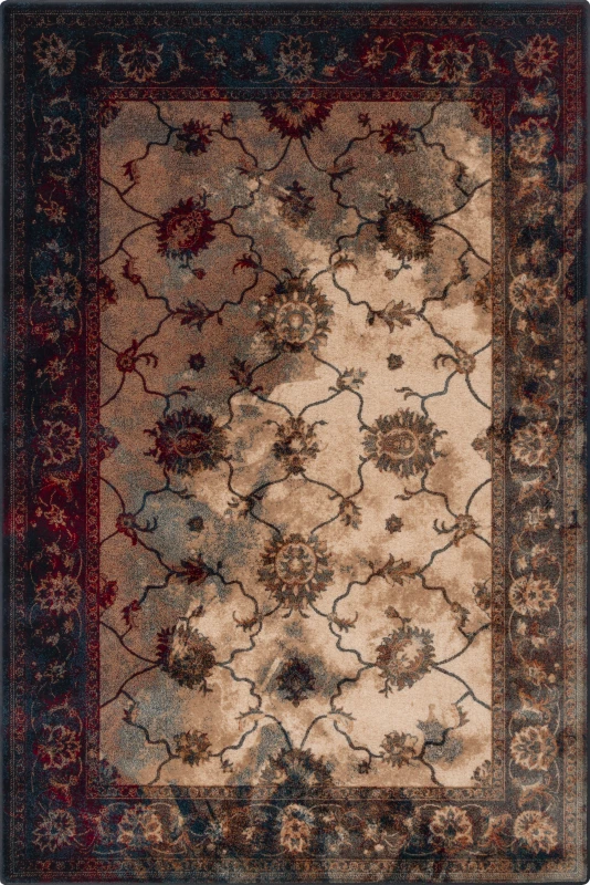 Dywan wełniany Agnella Isfahan Insa bordo