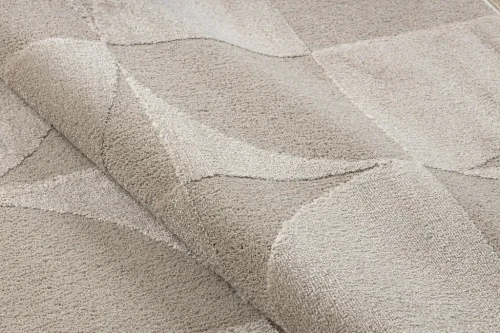 Dywan geometryczny Dune 2900 beż - runo