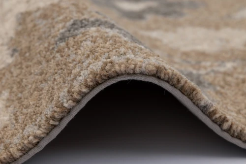 Dywan wełniany Agnella Tempo Natural Karim brąz (binding) wykonczenie i runo