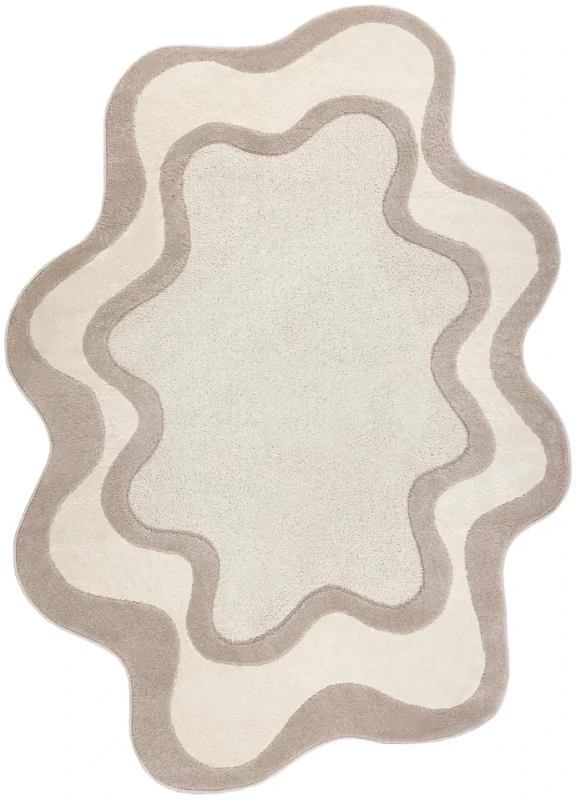 Dywan nowoczesny Dune 8086 shape krem-beż
