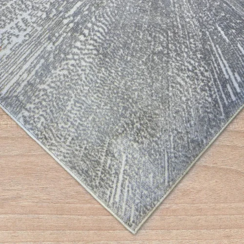 Dywan nowoczesny Dywilan Pure 01 EB273 grey obszycie