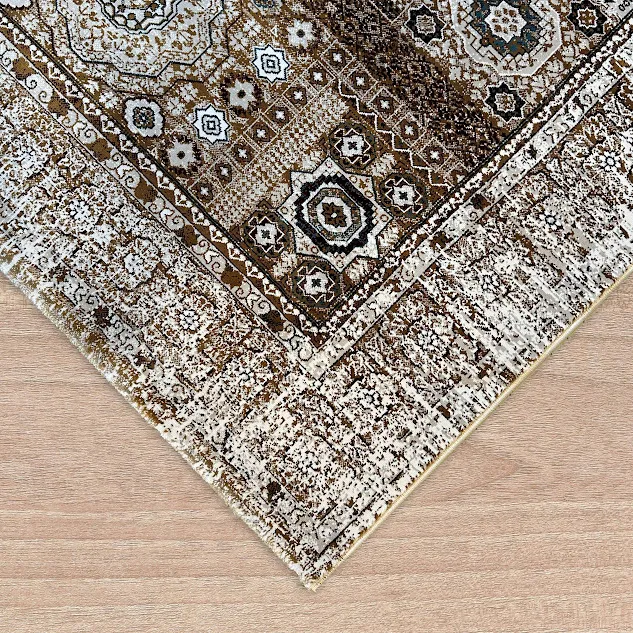 Dywan klasyczny Dywilan Rich Mamluk beige red obszycie