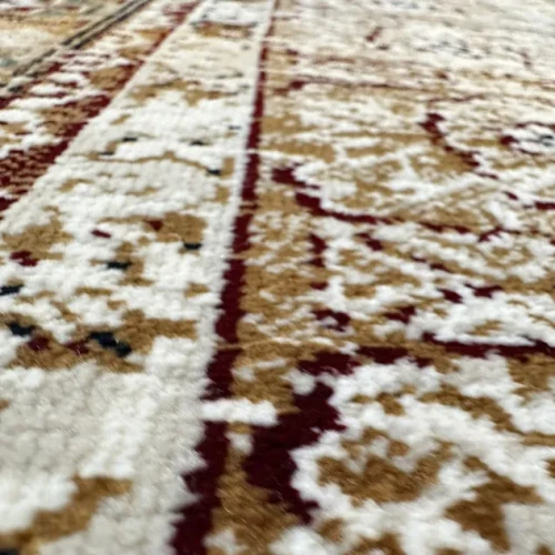 Dywan klasyczny Dywilan Rich Mamluk beige red runo