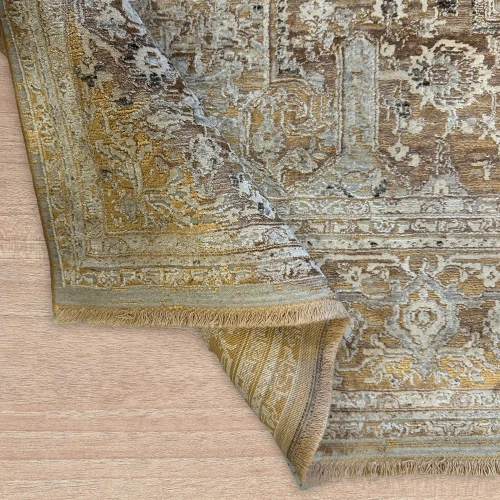 Dywan klasyczny Dywilan Empire 1 FN05C l.beige / l.beige spód i wykończenie