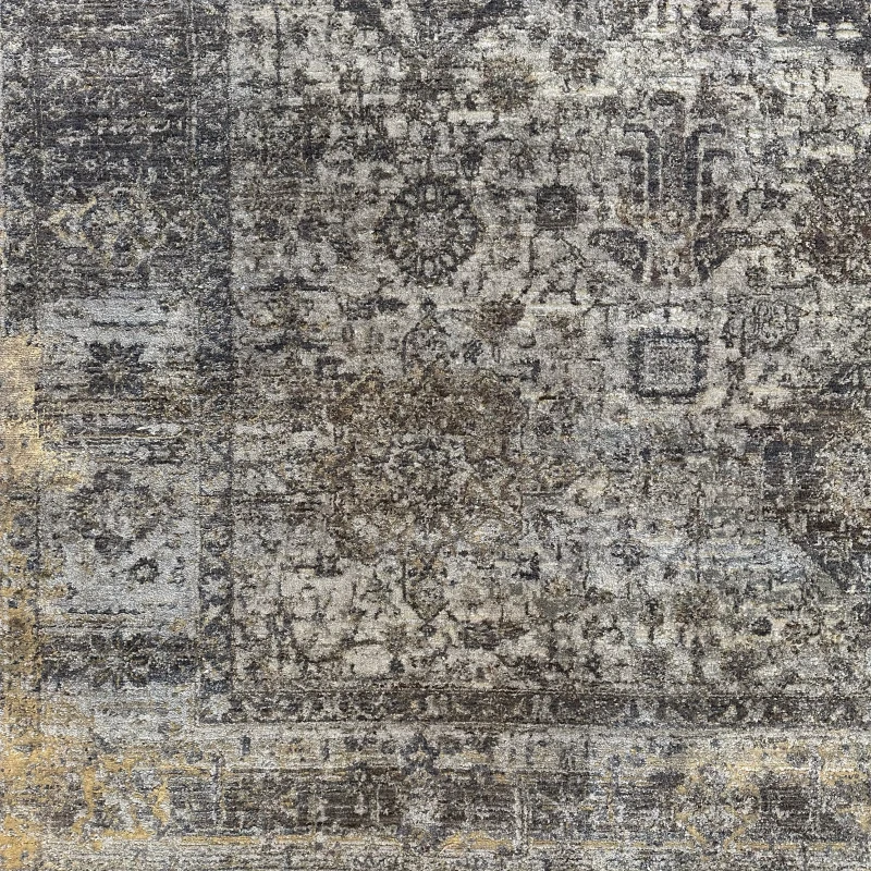 Dywan vintage Dywilan Empire 3 l.beige/l.grey spód runo