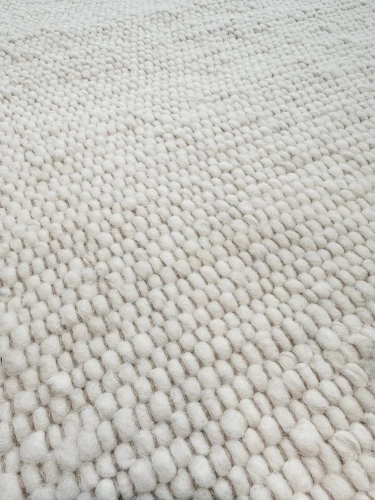 Dywan wełniany Carpet Decor Handmade Mellow ivory runo