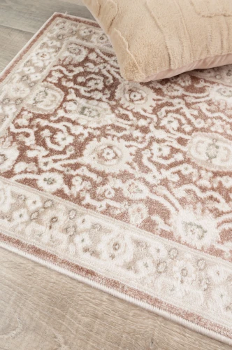 Dywan vintage Patana klasyk bordowy aranżacja
