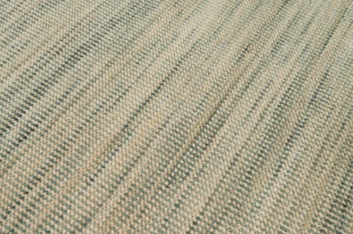 Dywan nowoczesny Royal Wool bordiura ciemnozielony struktura