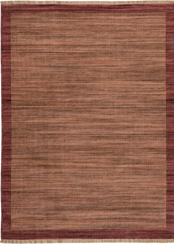 Dywan nowoczesny Royal Wool bordiura bordowy