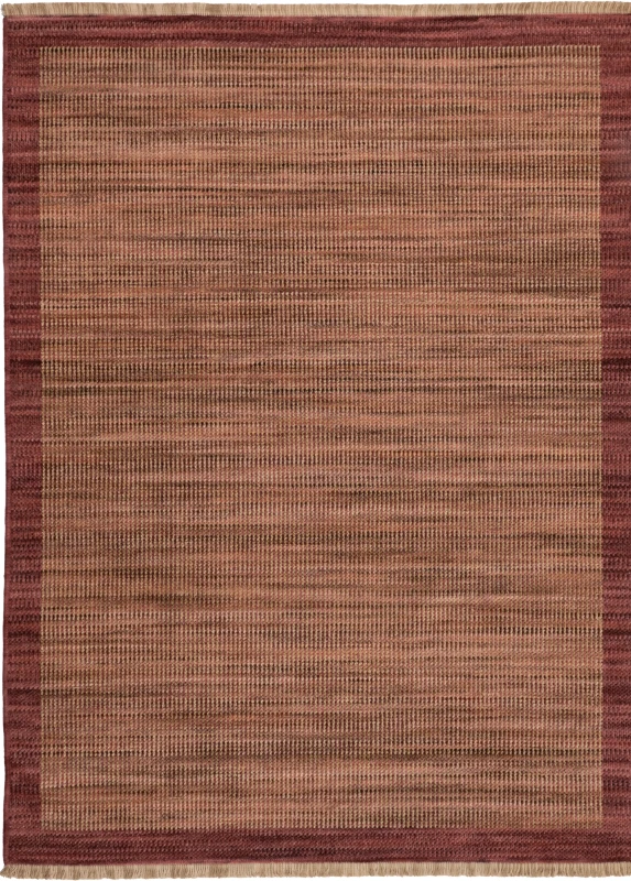 Dywan nowoczesny Royal Wool bordiura bordowy