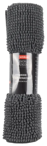 Dywanik łazienkowy Chenille soft ciemnoszary - rulon