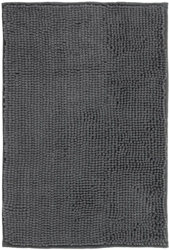 Dywanik łazienkowy Chenille soft ciemny szary