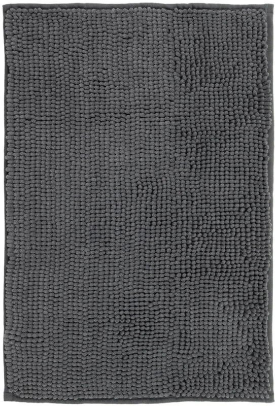 Dywanik łazienkowy Chenille soft ciemnoszary