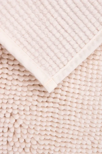 Runo dywanika łazienkowego Chenille soft ivory