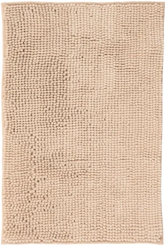 Dywanik łazienkowy Chenille soft beżowy