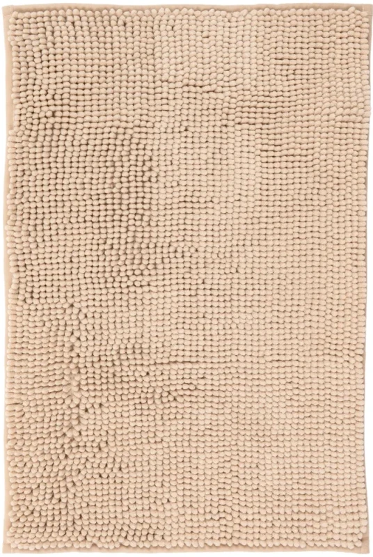 Dywanik łazienkowy Chenille soft beż
