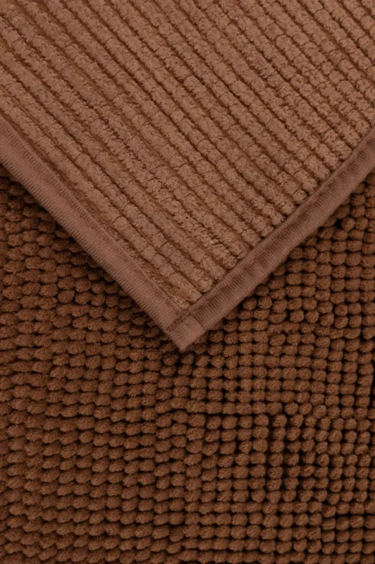 Runo dywanika łazienkowego Chenille soft brąz