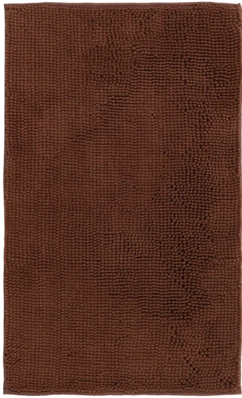 Dywanik łazienkowy Chenille soft brąz
