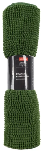 Dywanik łazienkowy Chenille soft zielony - rulon