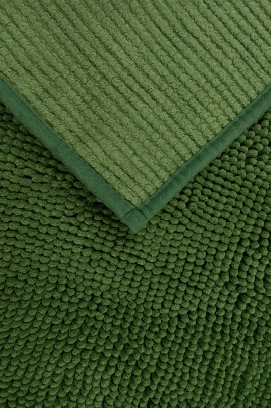 Runo dywanika łazienkowego Chenille soft zieleń