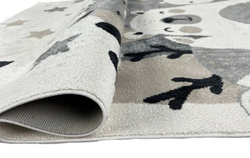 Dywan dziecięcy Animal C5637A_74F_37 white /l.gray wzór