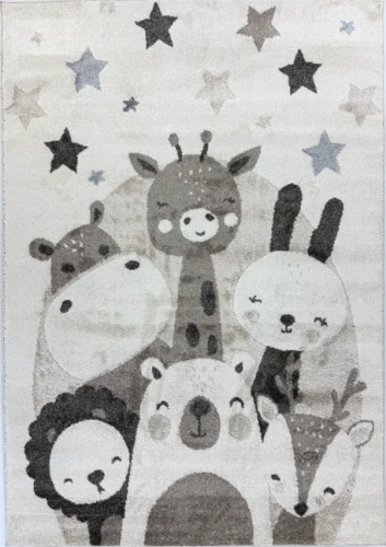 Dywan dziecięcy Animal C5637A_74F_37 cream/beige