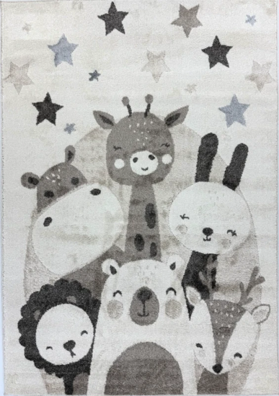 Dywan dziecięcy Animal C5637A_74F_37 cream/beige