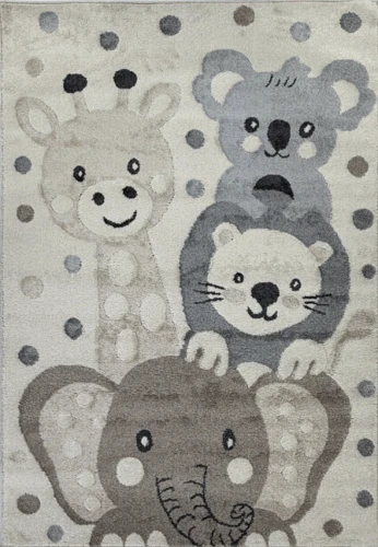 Dywan dziecięcy Animal C5653A_74F_37 cream/beige