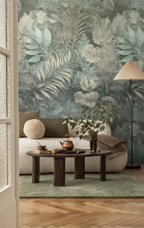 Mural botaniczny za sofą AS Creation 79223-3.webp
