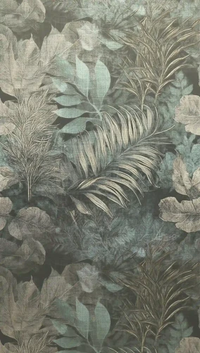 Tapeta w liście palmowe zielono szara AS Creation 79223-3.webp