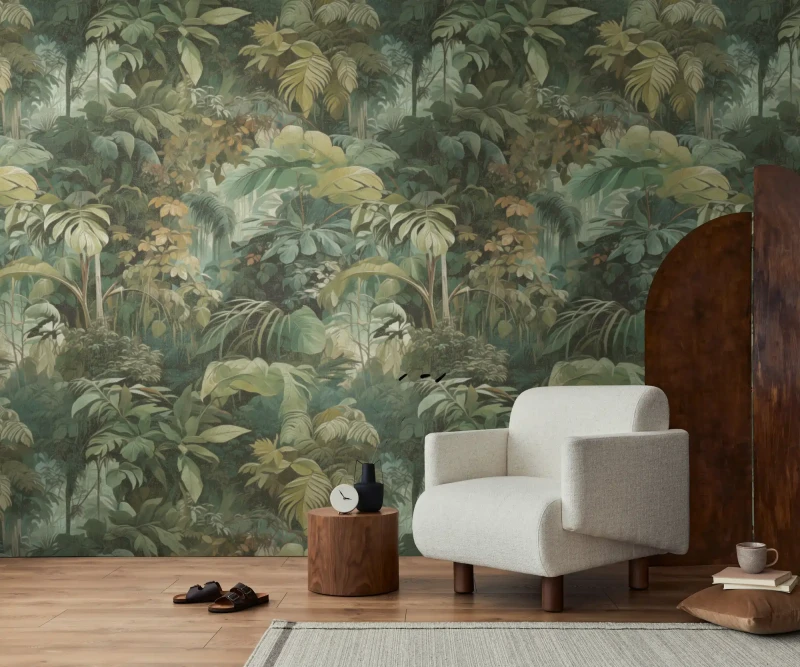 Mural tropikalny do nowoczesnego salonu AS79223-2.webp