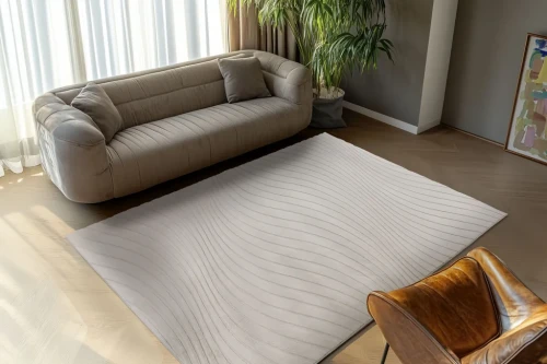 Dywan 3d Lalee Hides Comfort CMF 503 light taupe w salonie