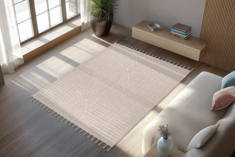 Dywan Ligne Lalee Luxor LUX 302 beżowy do salonu