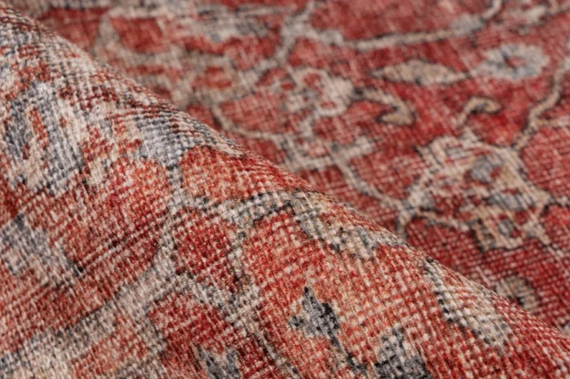 Płaskotkane runo dywanu Lalee Home Sahara 202 red