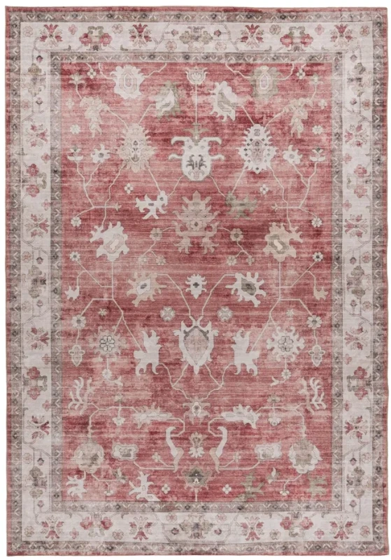 Dywan tradycyjny vintage Lalee Home Sahara SAH 203 czerwony