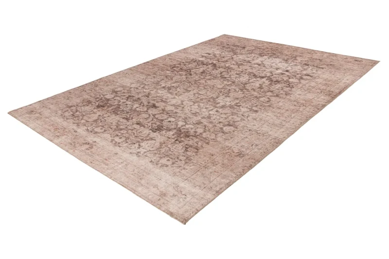 Rzut ukośny dywanu vintage Lalee Home Sahara SAH 204 taupe