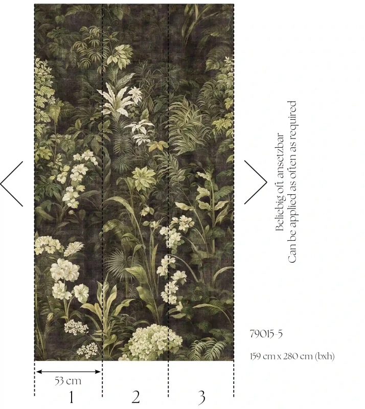 tapeta-mural-79015-5-the-wall-4-uklad-wzoru-botanicznego.webp