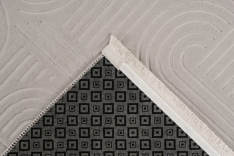 Spód i frędzle dywanu Lalee Home Damla DAM 215 silver
