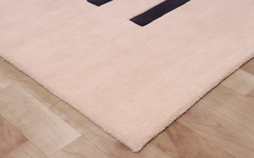 Dywan wełniany Carpet Decor Handmade Steps runo i wzór