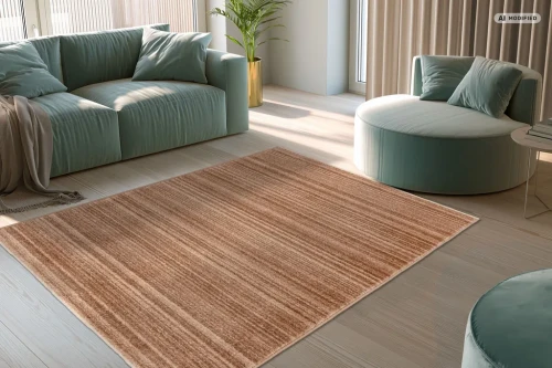 Dywan nowoczesny w prążki Lalee Home Savoy SAV 400 brązowy do salonu