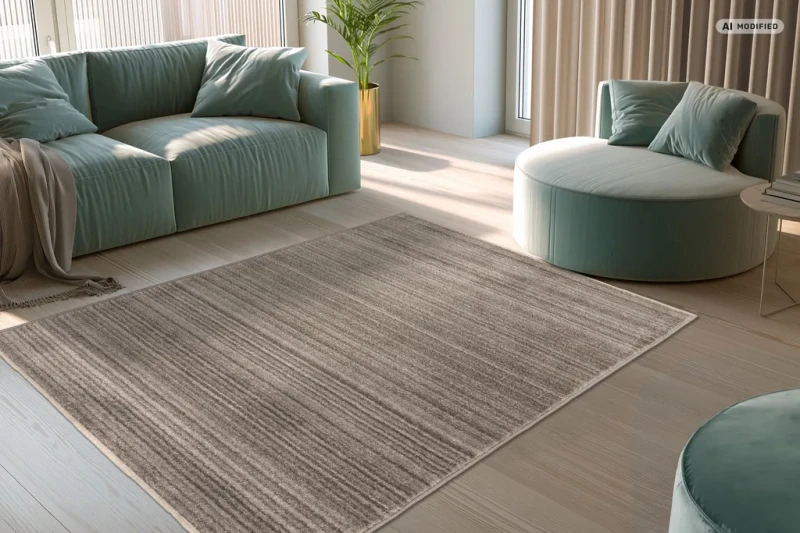 Dywan nowoczesny w prążki Lalee Home Savoy SAV 400 szary do salonu