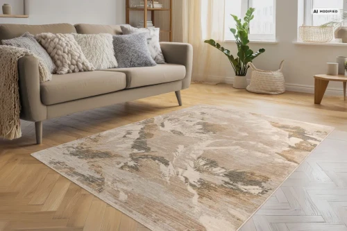 Dywan nowoczesny wzór roślinny Lalee Home Artist ART 703 multi do salonu